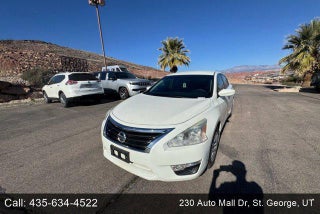 2015 Nissan Altima with Pearl White Exterior