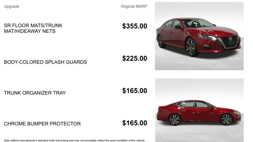 2022 Nissan Altima 2.0 SR