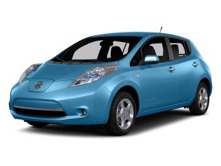 2014 Nissan LEAF with Pearl White Exterior