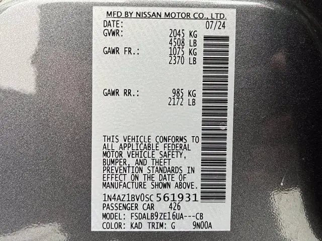 2025 Nissan LEAF - $14,996