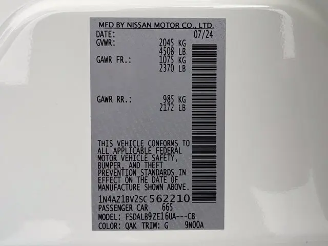 2025 Nissan LEAF - $14,996