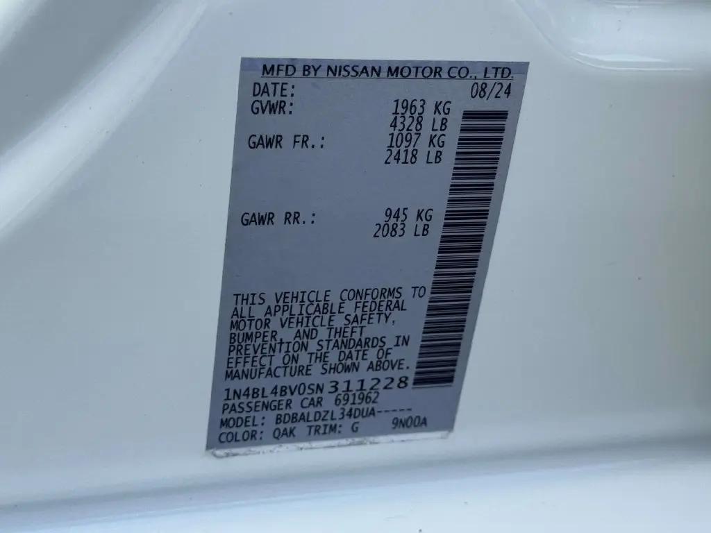 2025 Nissan Altima - $21,300