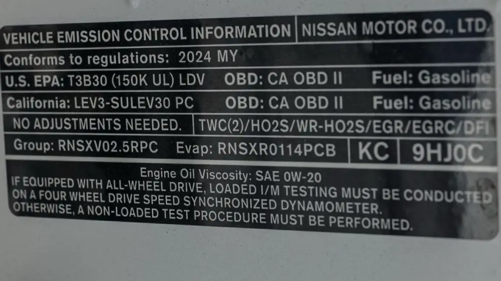 2024 Nissan Altima 2.5 S