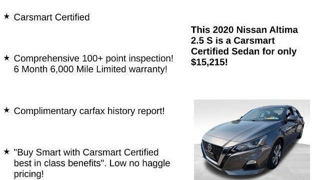 2020 Nissan Altima 2.5 S
