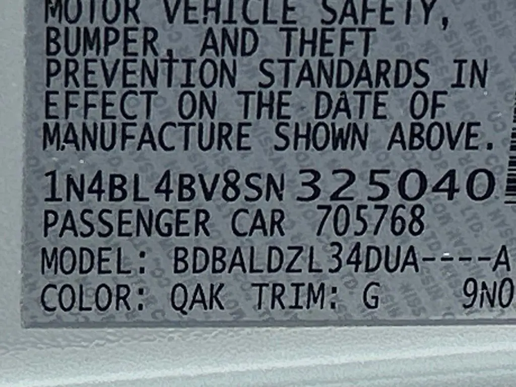 2025 Nissan Altima - $22,148