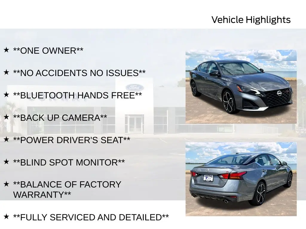 2026 Nissan Altima - $26,900