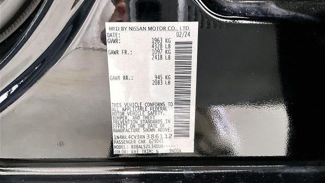 2024 Nissan Altima 2.5 SR