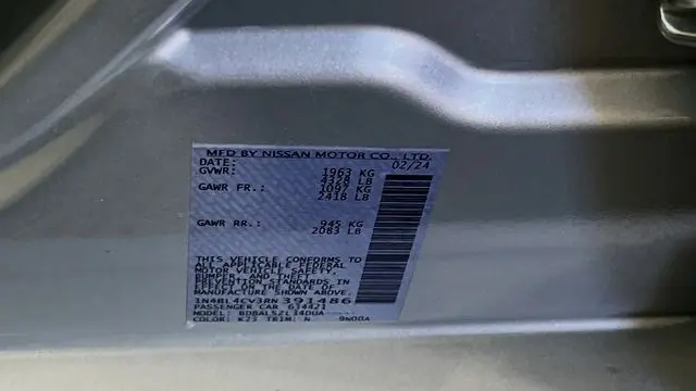 2024 Nissan Altima 2.5 SR