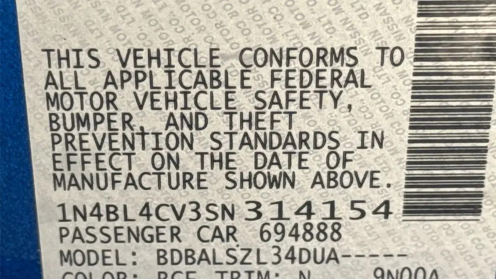2025 Nissan Altima 2.5 SR