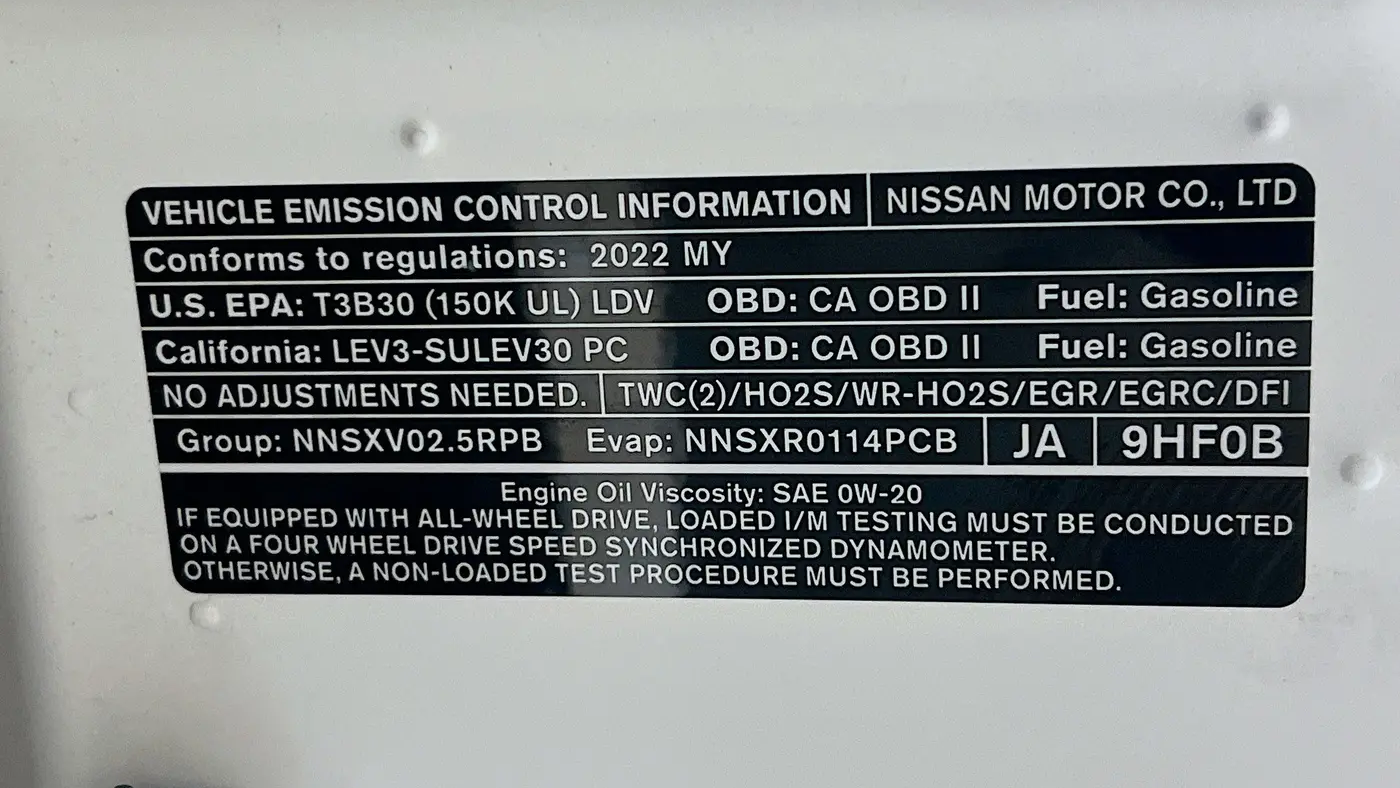 2022 Nissan Altima 2.5 SR