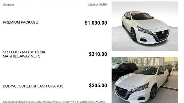2020 Nissan Altima 2.5 SR