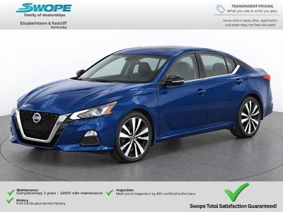 2021 Nissan Altima 2.5 SR 4DR Sedan