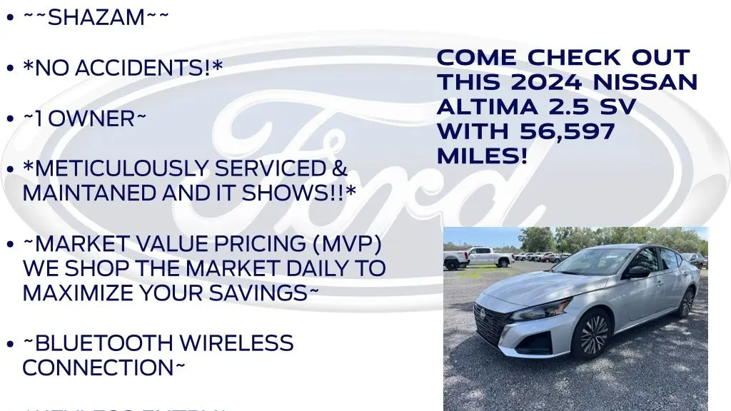 2024 Nissan Altima 2.5 SV