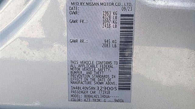 2024 Nissan Altima 2.5 SV