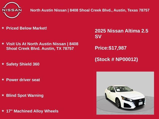 2025 Nissan Altima - $17,987