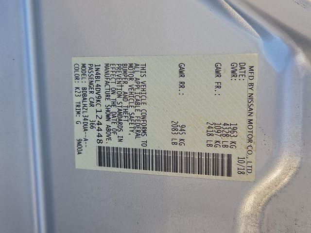 2019 Nissan Altima - $12,295