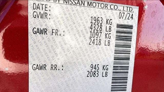2025 Nissan Altima 2.5 SV