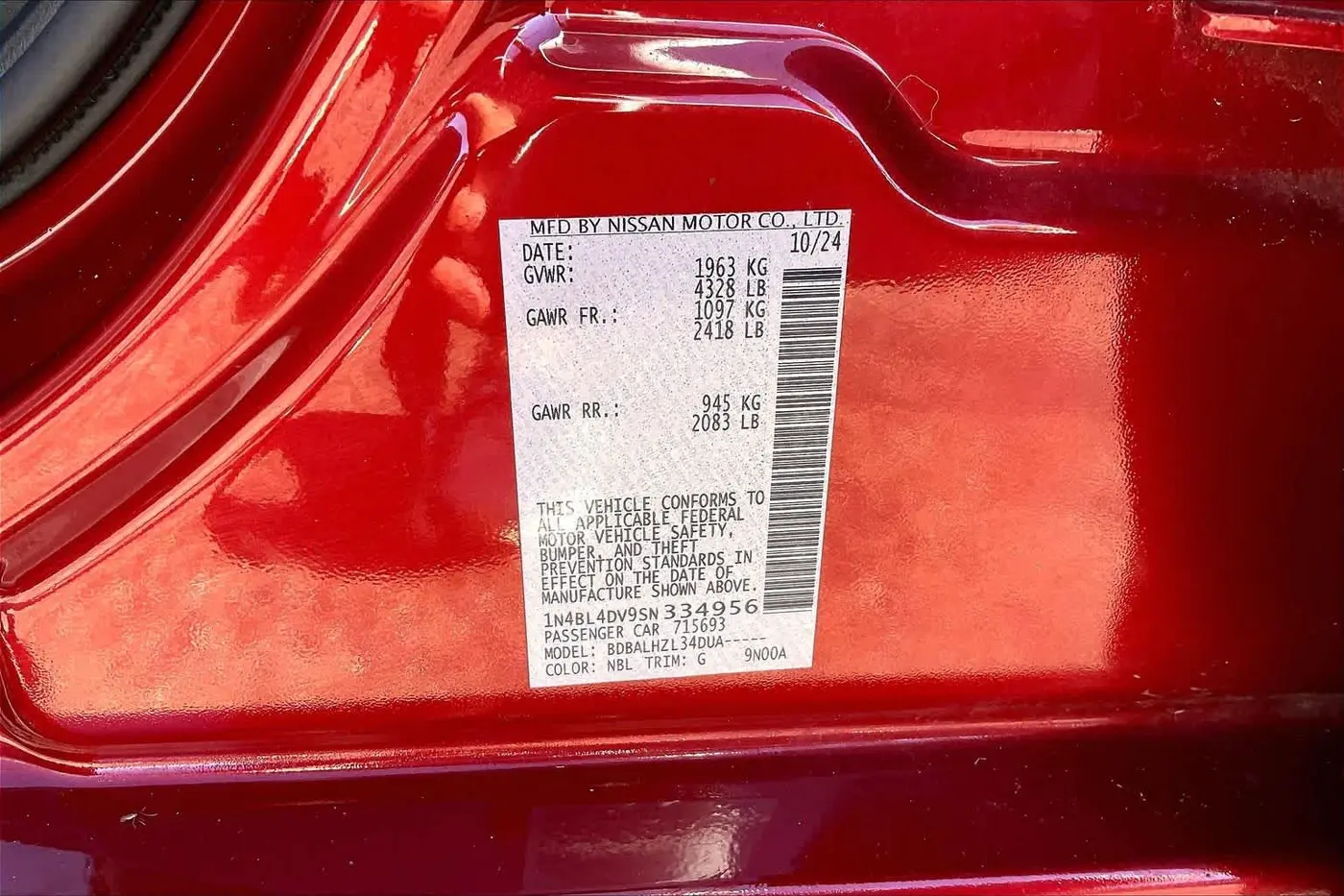 2025 Nissan Altima - $21,610
