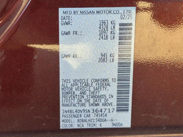 2025 Nissan Altima - $19,855
