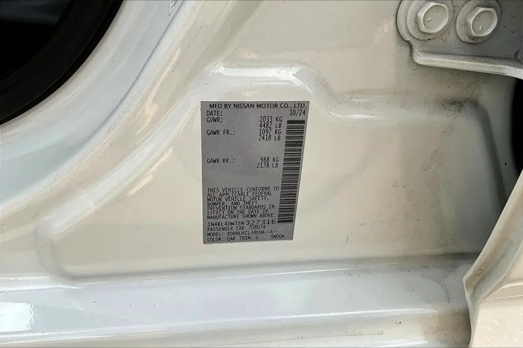 2025 Nissan Altima - $21,998