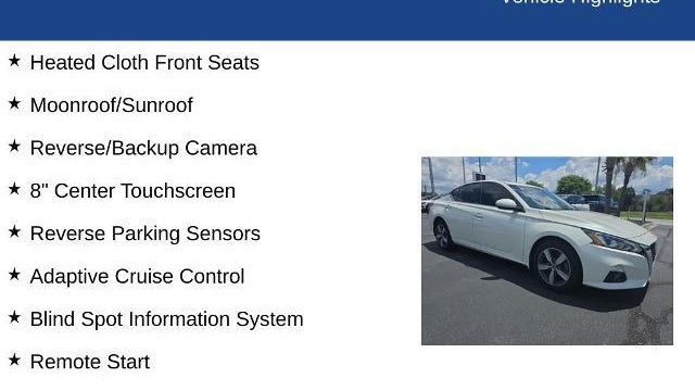 2019 Nissan Altima 2.5 SV