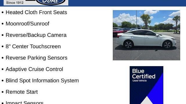 2019 Nissan Altima 2.5 SV