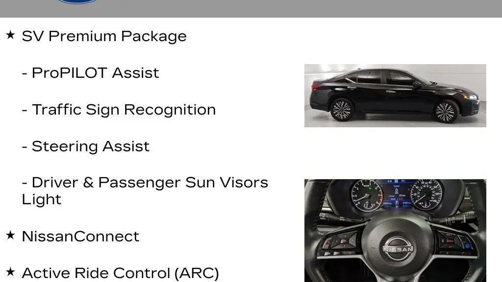 2024 Nissan Altima 2.5 SV