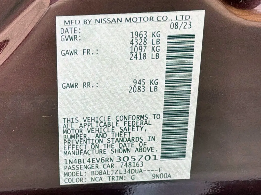 2024 Nissan Altima - $22,699