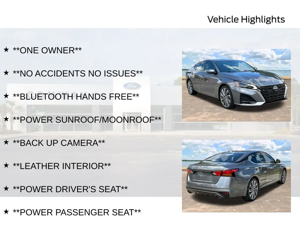 2023 Nissan Altima - $25,900