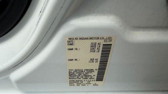 2019 Nissan Altima 2.5 SL