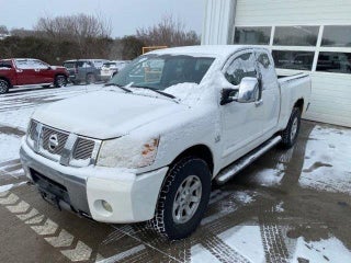 2004 Nissan Titan with White Exterior