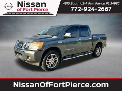 2013 Nissan Titan 4X4 SL 4DR Crew Cab SWB Pickup