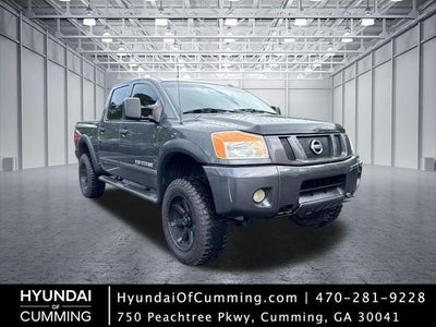 Photo of a 2012 Nissan Titan 4X4 PRO-4X 4DR Crew Cab SWB Pickup for sale