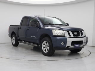 2014 Nissan Titan with Graphite Blue Metallic Exterior