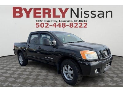 Photo of a 2011 Nissan Titan 4X4 PRO-4X 4DR Crew Cab SWB Pickup for sale
