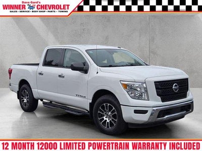 Photo of a 2021 Nissan Titan 4X4 S 4DR Crew Cab 5.6 FT. SB for sale