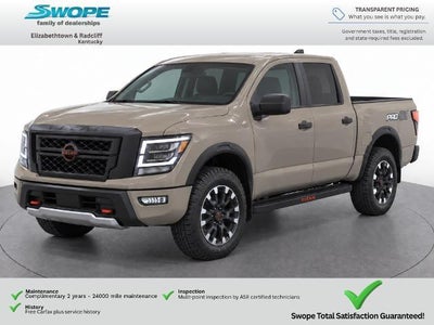 2023 Nissan Titan 4X4 PRO-4X 4DR Crew Cab 5.6 FT. SB
