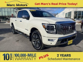2024 Nissan Titan with White Exterior