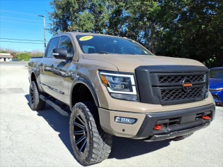 2020 Nissan Titan with Baja Storm Exterior
