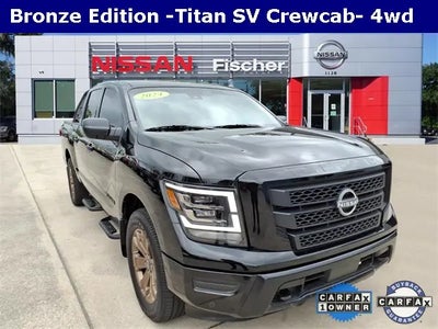 Photo of a 2024 Nissan Titan 4X4 SV 4DR Crew Cab for sale