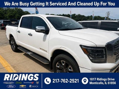 Photo of a 2024 Nissan Titan 4X4 Platinum Reserve 4DR Crew Cab 5.6 FT. SB for sale