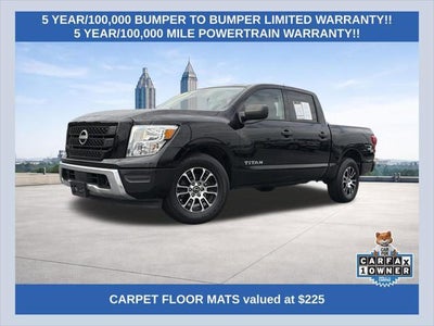2023 Nissan Titan 4X2 S 4DR Crew Cab 5.6 FT. SB