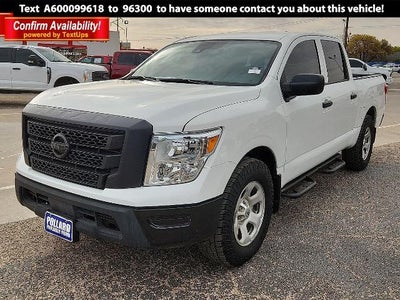 Photo of a 2023 Nissan Titan 4X2 S 4DR Crew Cab 5.6 FT. SB for sale