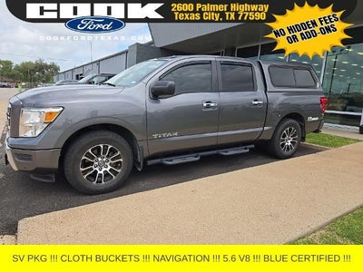 Photo of a 2021 Nissan Titan 4X2 SV 4DR Crew Cab 5.6 FT. SB for sale