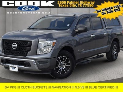 2021 Nissan Titan 4X2 SV 4DR Crew Cab 5.6 FT. SB