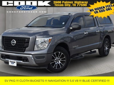 2021 Nissan Titan 4X2 SV 4DR Crew Cab 5.6 FT. SB