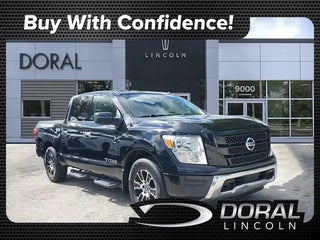 2021 Nissan Titan with Super Black Exterior