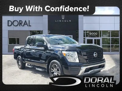 Photo of a 2021 Nissan Titan 4X2 SV 4DR Crew Cab 5.6 FT. SB for sale