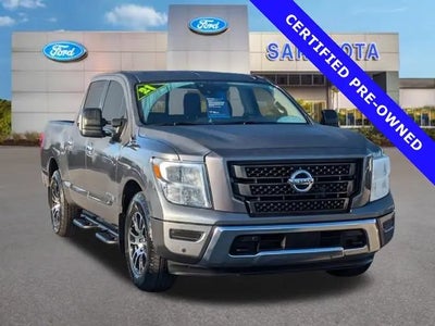 Photo of a 2021 Nissan Titan 4X2 SV 4DR Crew Cab for sale