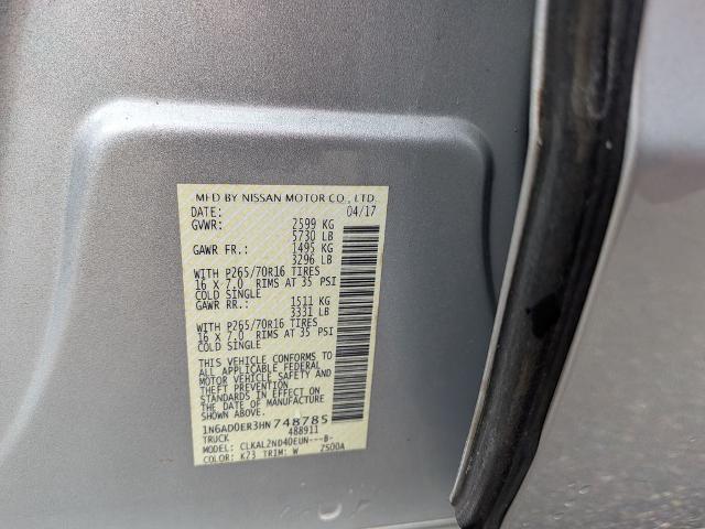 2017 Nissan Frontier - $21,621